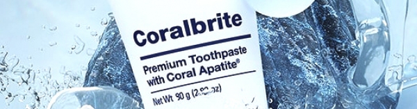 New! Coralbrite toothpaste is on sale.