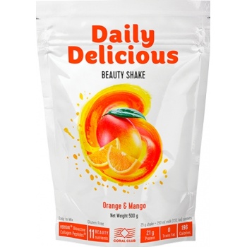 Daily Delicious Beauty Shake Mangue-Orange<br />(500 g)