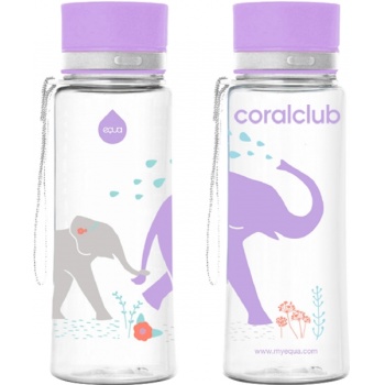 EQUA пластиковая бутылка «Слоны» (600 мл)